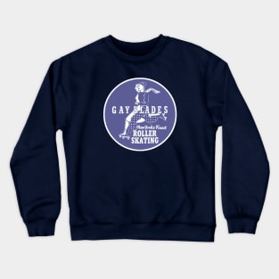 1950s Gay Blades Roller Skating Crewneck Sweatshirt